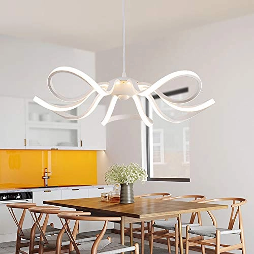 LED Petal Chandelier - warm Light Dimmable
