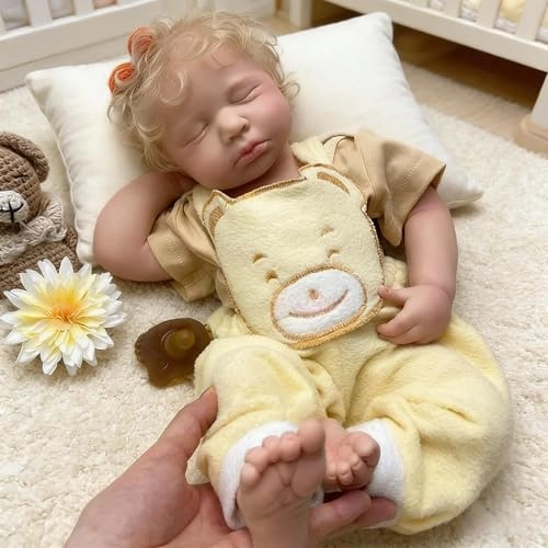 Loulou Reborn Baby Doll - 20 inch Full Body Vinyl Girl Ages 3+