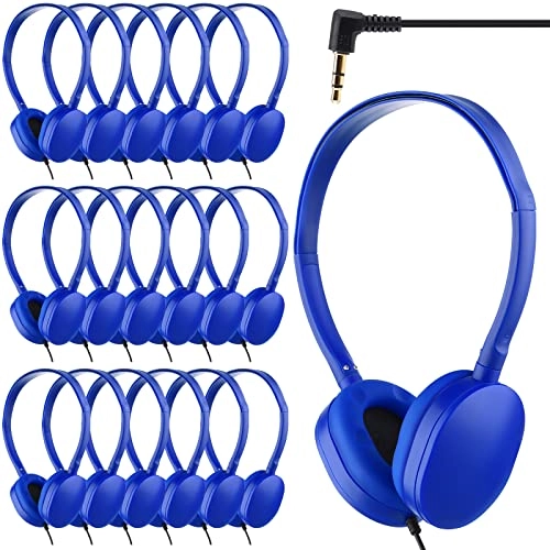 18 Pack Kids Headphones Wired Headphone