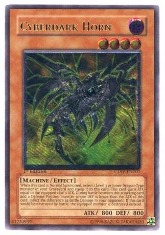 Konami Cyberdark Horn - CDIP-EN001 1st Edition