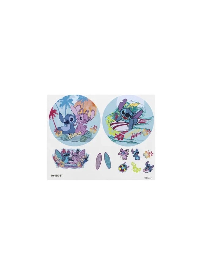 Disney Stitch Auxiliary Headphones - 11 Stickers Aux USB-C