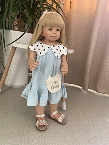 Reborn Toddler Doll - 70cm hard vinyl Blond