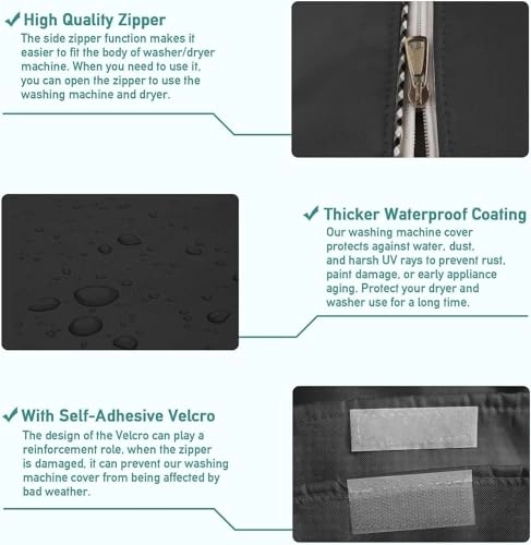 Washing Machine Cover - 69 * 85 * 58CM Waterproof