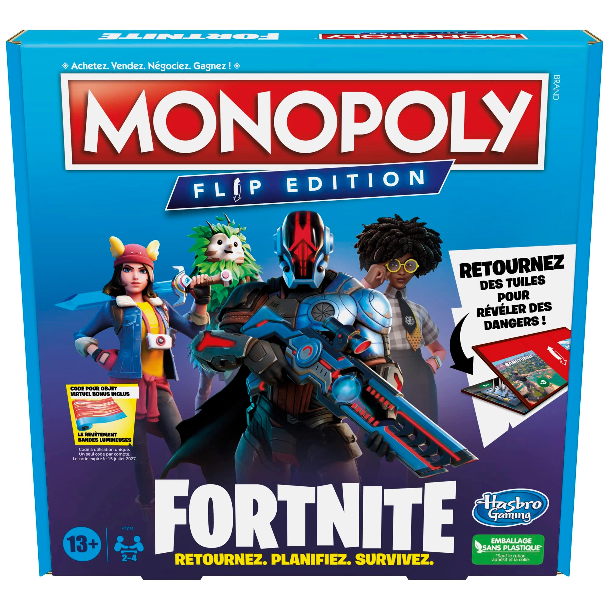 MONOPOLY Flip Edition: Fortnite