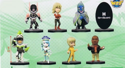 Bandai TIGER BUNNY World Collectable Figure vol.3 - 8 pieces japan import Set