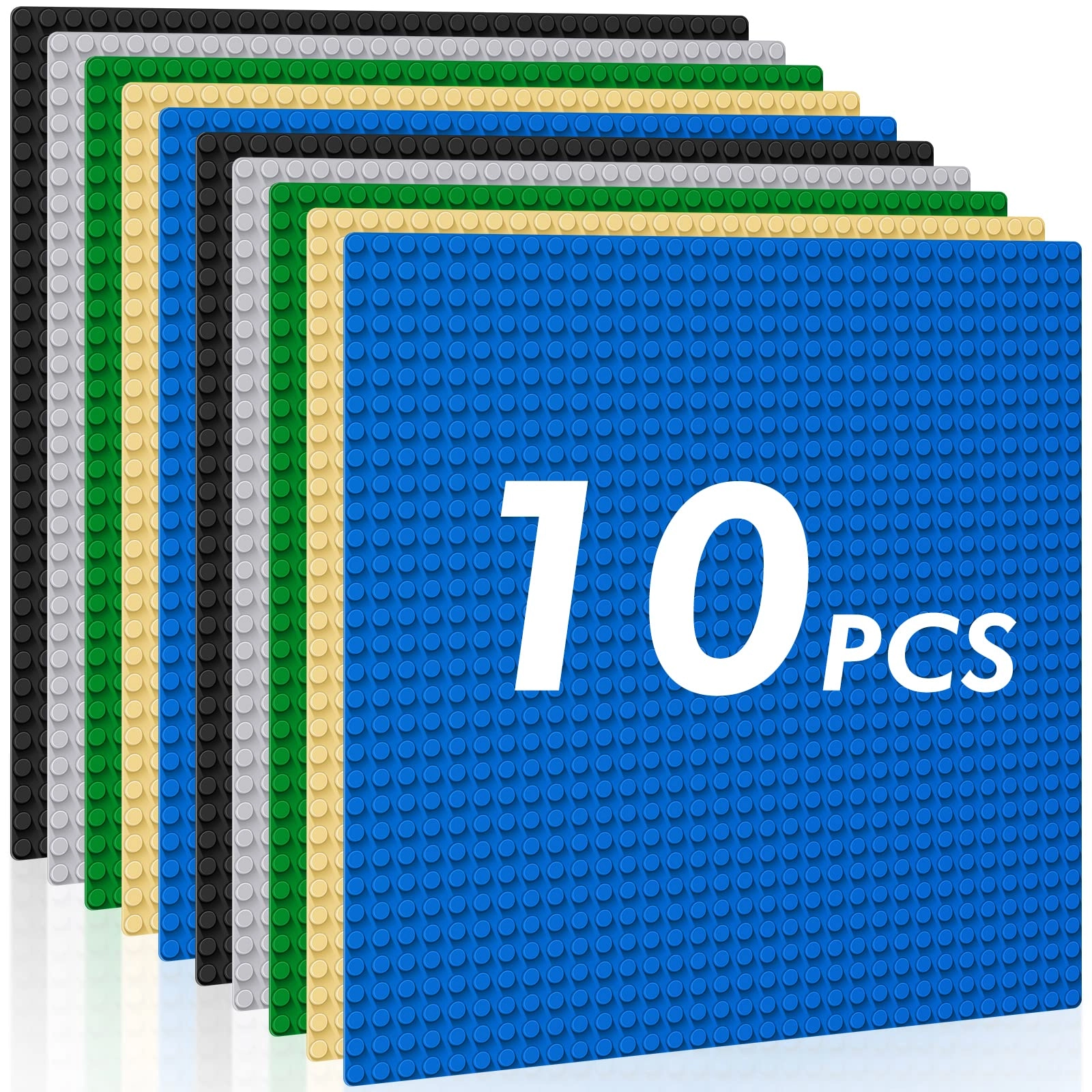 Pokiiulk Classic Baseplates - 10 pcs