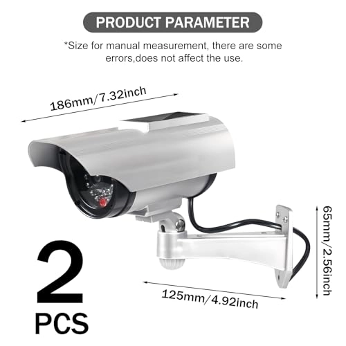 Dummy Camera with Solar Lamp - Outdoor Bundle