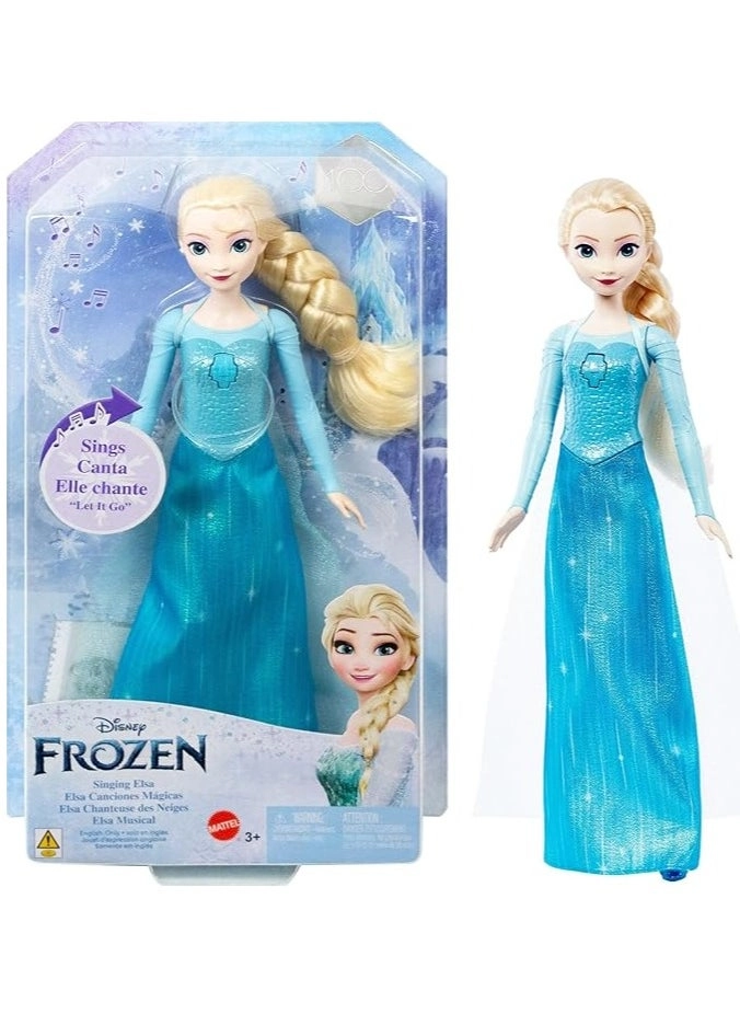 Disney Elsa Doll - Singing 30-second clip Ice Blue Ages 12+