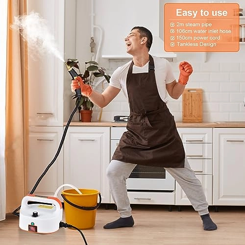 Handheld Steam Cleaner - 3.5bar 450ml Kit