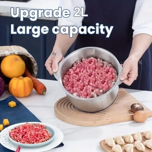 electric food chopper - 2L 500W Green