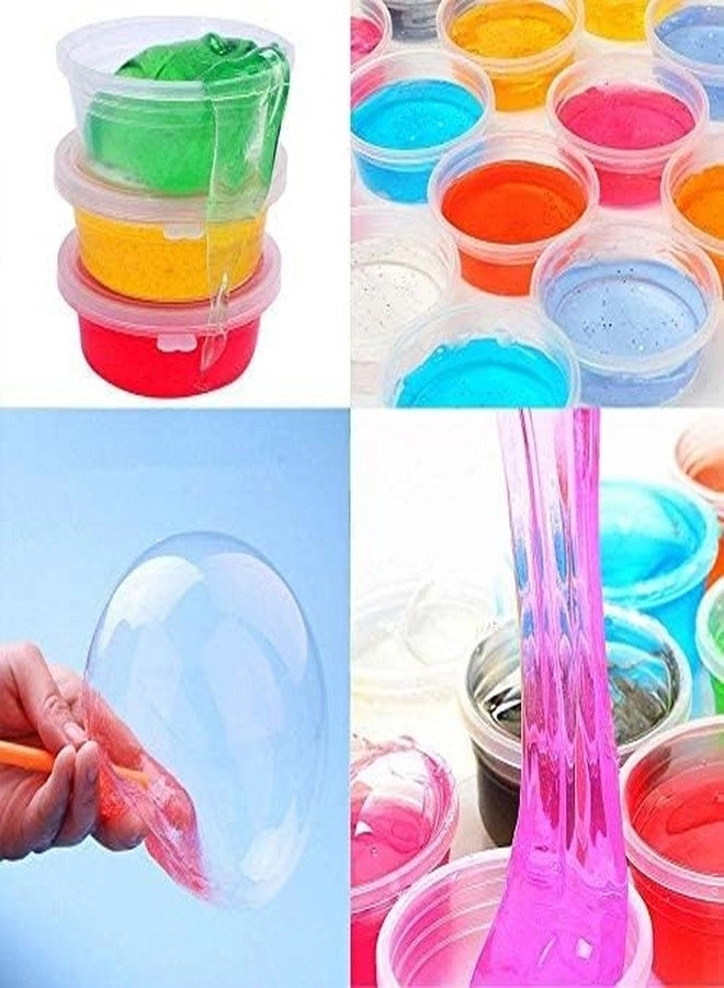 Multi-Texture Clay and Slime Duo Set - 6 pcs Slime 12 pcs Clay