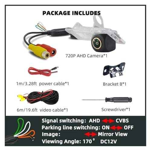 Backup Camera - Night Vision 756 (H) x 504 (V)