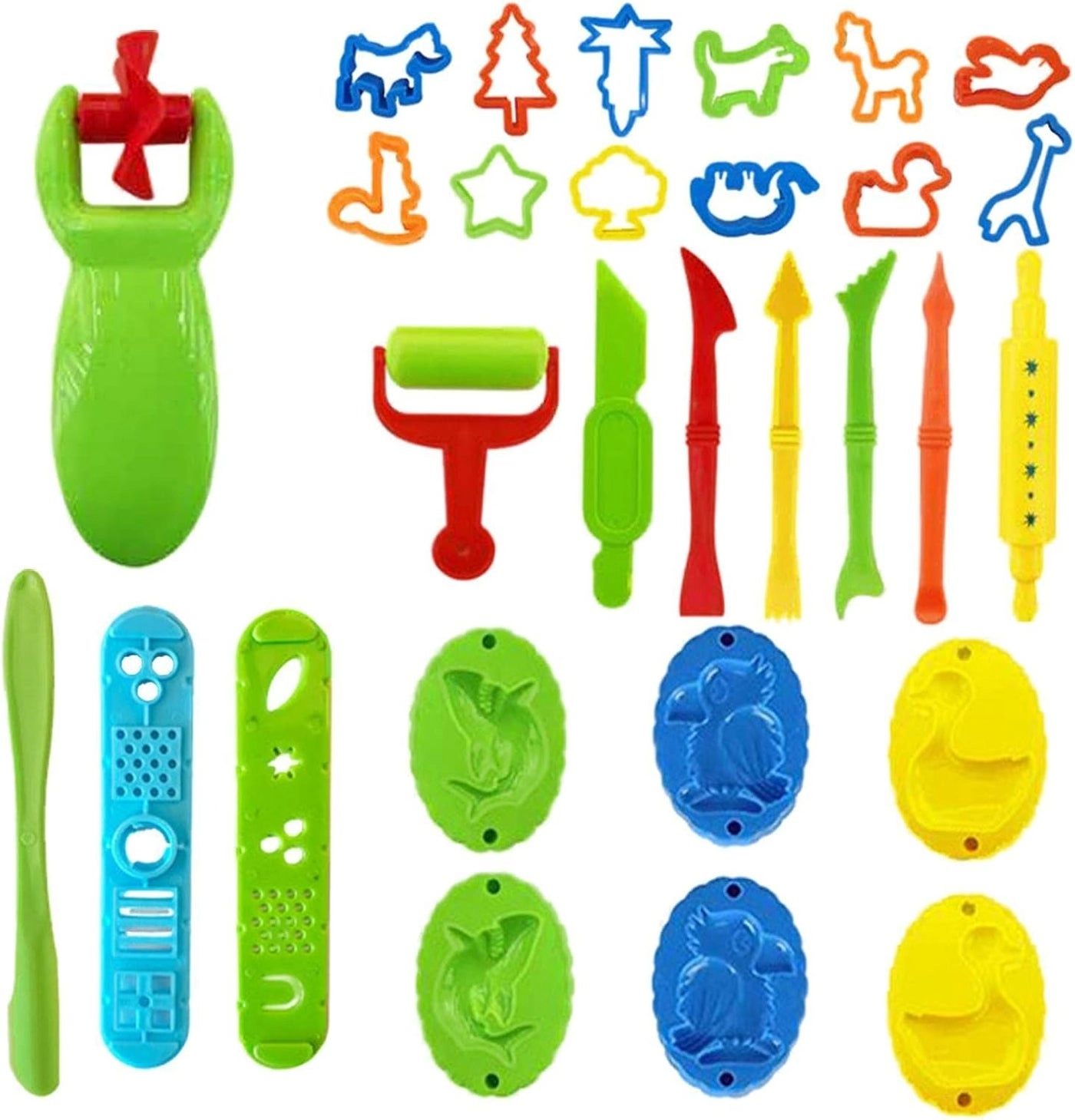 Dough Toy Set - 3+ years 3 pcs
