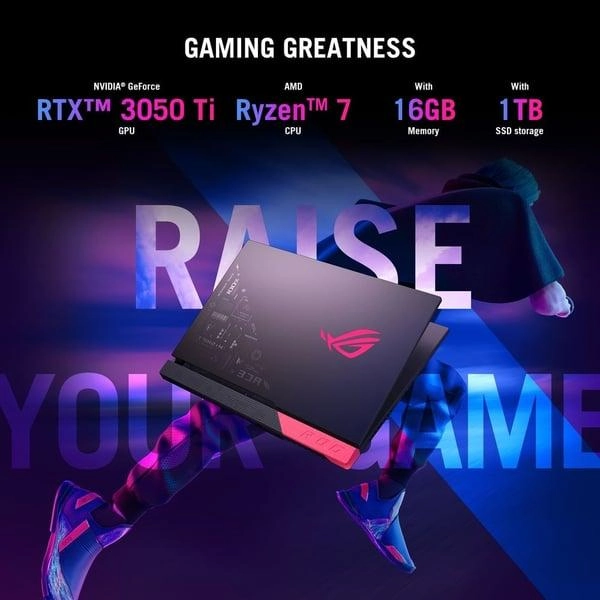 ROG STRIX G15 - 15.6'' Ryzen7-5800H 16GB 1000GB SSD