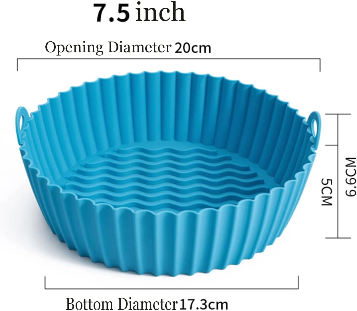 Air Fryer Silicone Baking Tray - Silicone 2PCS