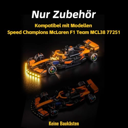 MCL38 Race Car - LED Light Set USB Battery