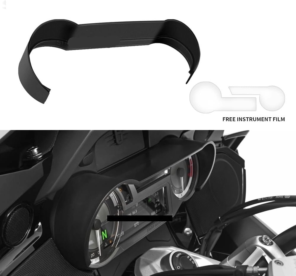 Motorcycle Instrument Sun Visor - BMW R1250RT