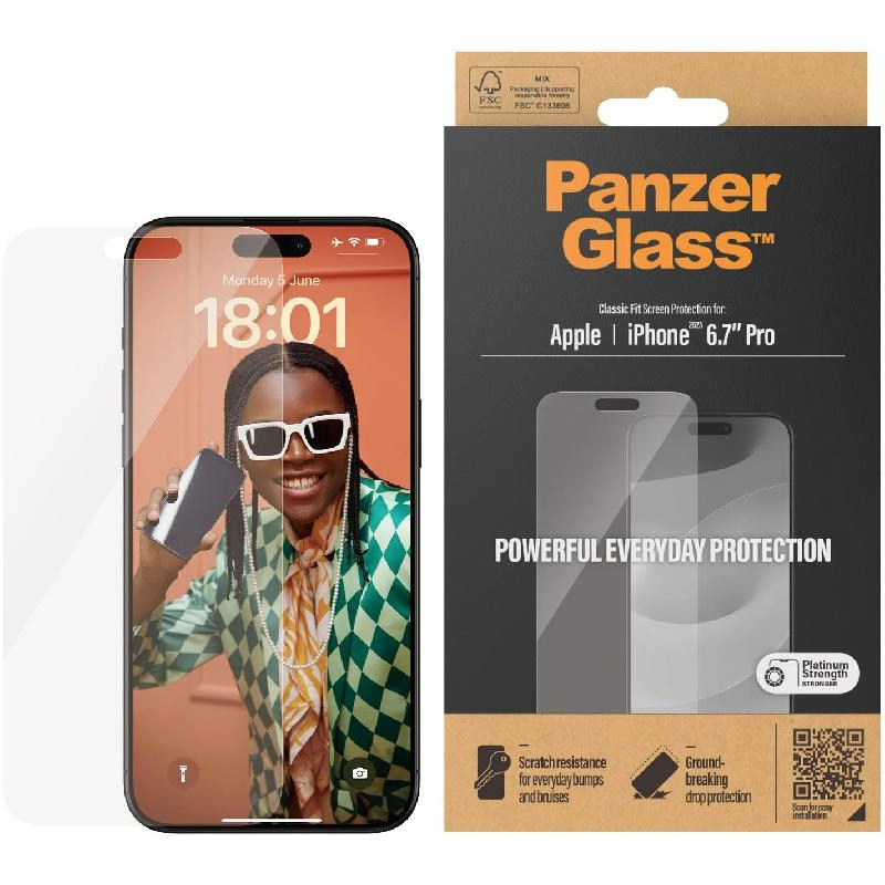 Classic Fit Screen Protector - iPhone 14 Pro