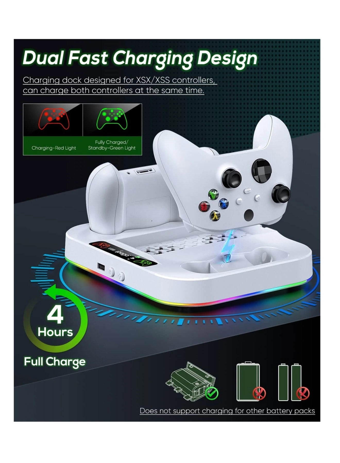 Cooling Fan Stand - Type-C Xbox Series S