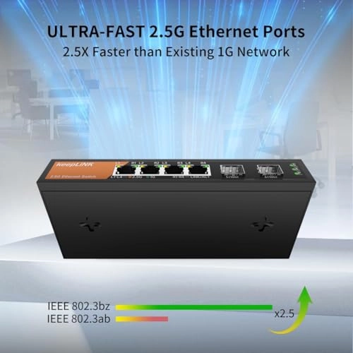 6 Port 2.5G Switch 6-ports