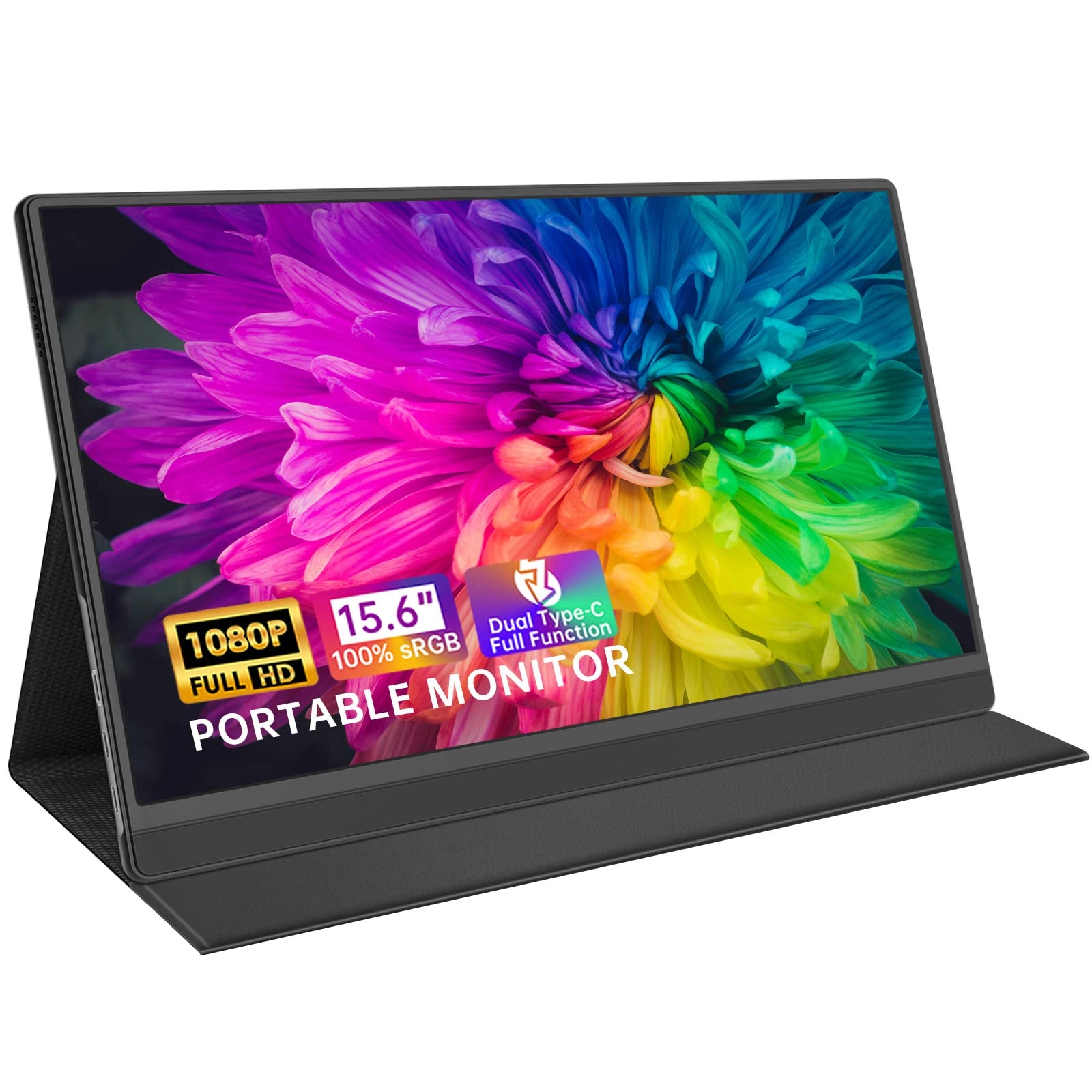 HAMTYSAN Portable Monitor - FHD 1080P 15.6''