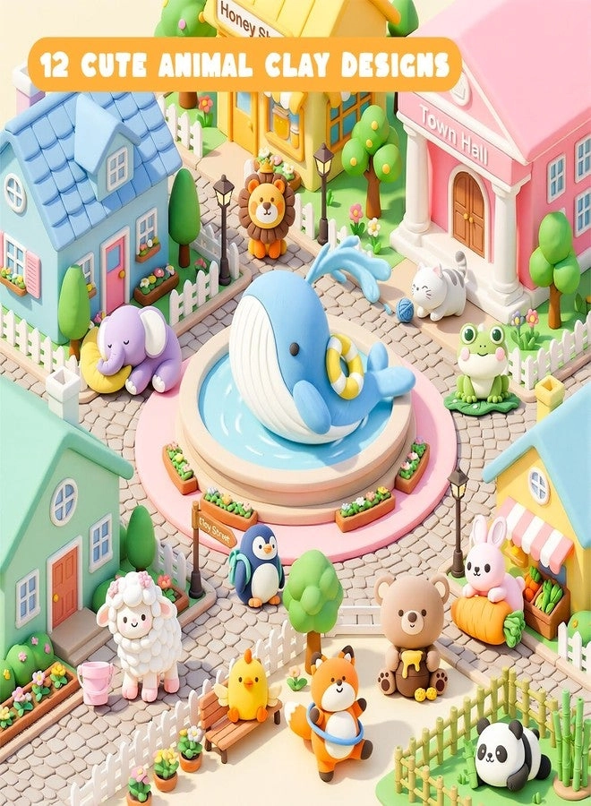 Air Dry Clay - 55 pcs.