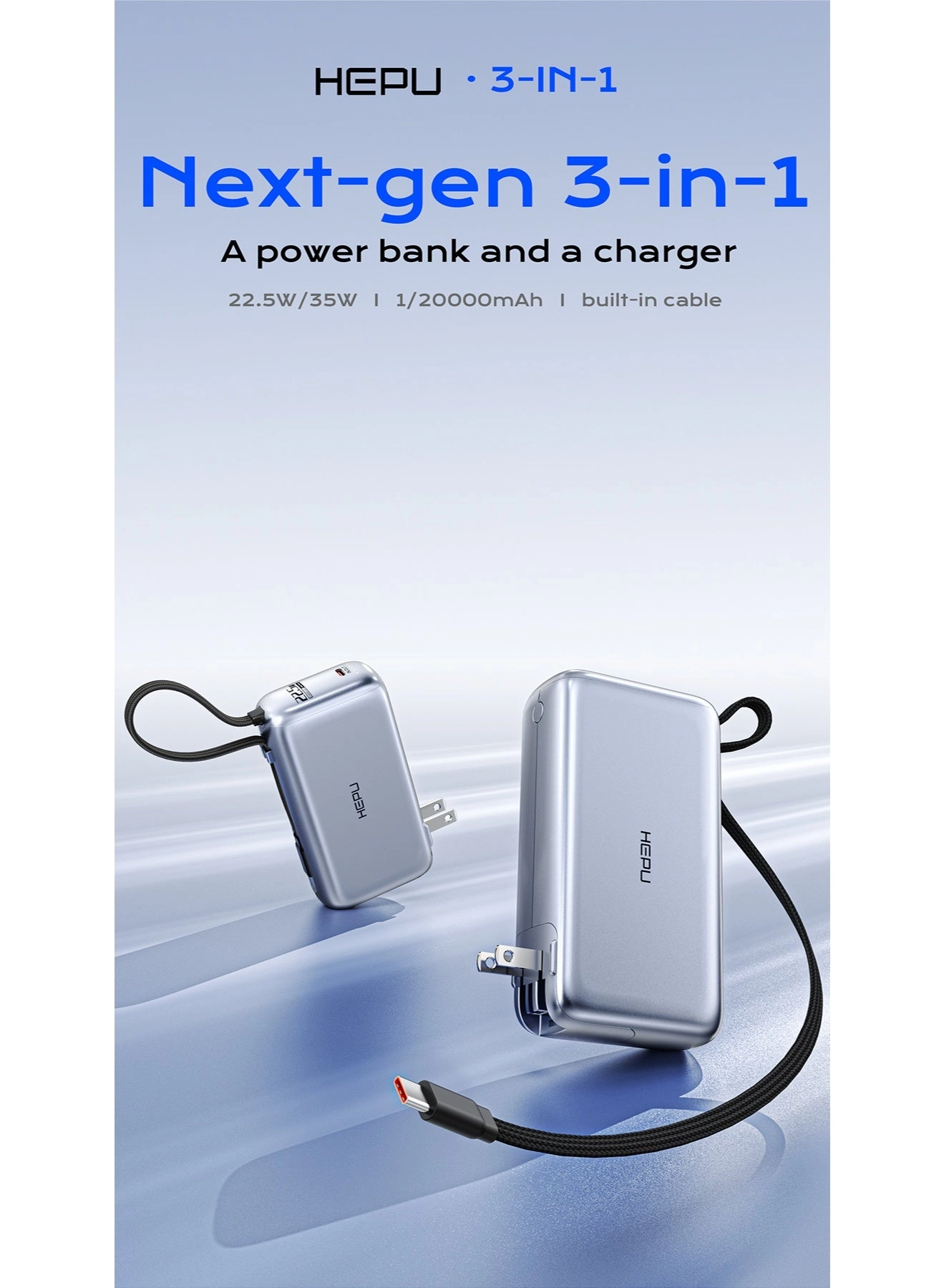 HP-A33 - 20000 mAh 35 W Fast Charging