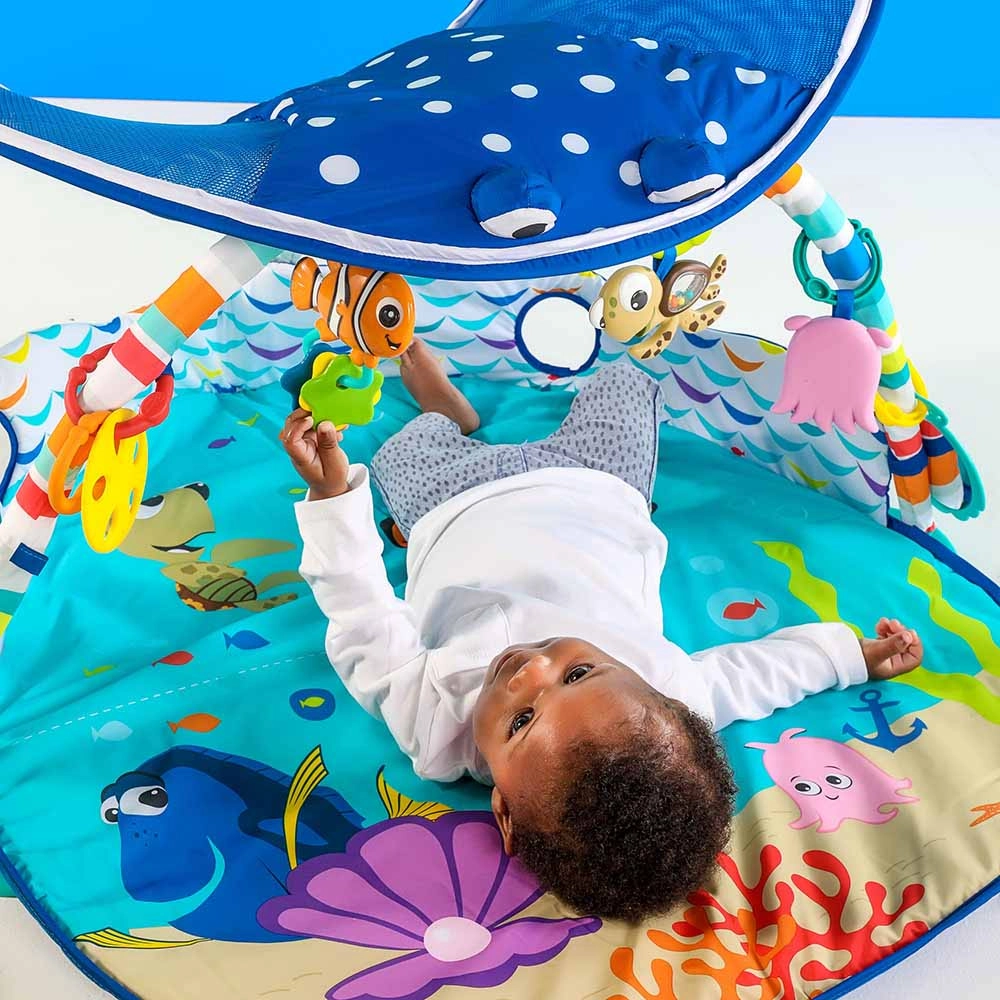 Finding Nemo Mr. Ray Ocean Lights & Music Gym - 0 month