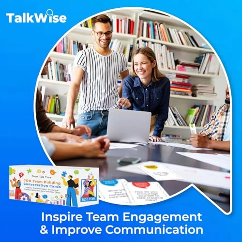 700 Team Building Conversation Cards - English 18 years and up