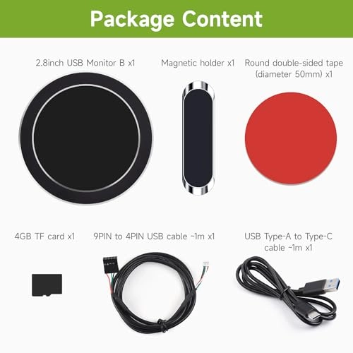 LCD Display CPUGPU Cooler