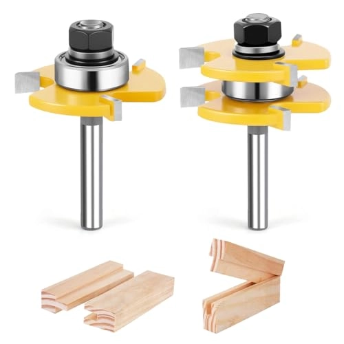 Serplex Router Bits - 1/4'' (6.35mm) 2Pcs