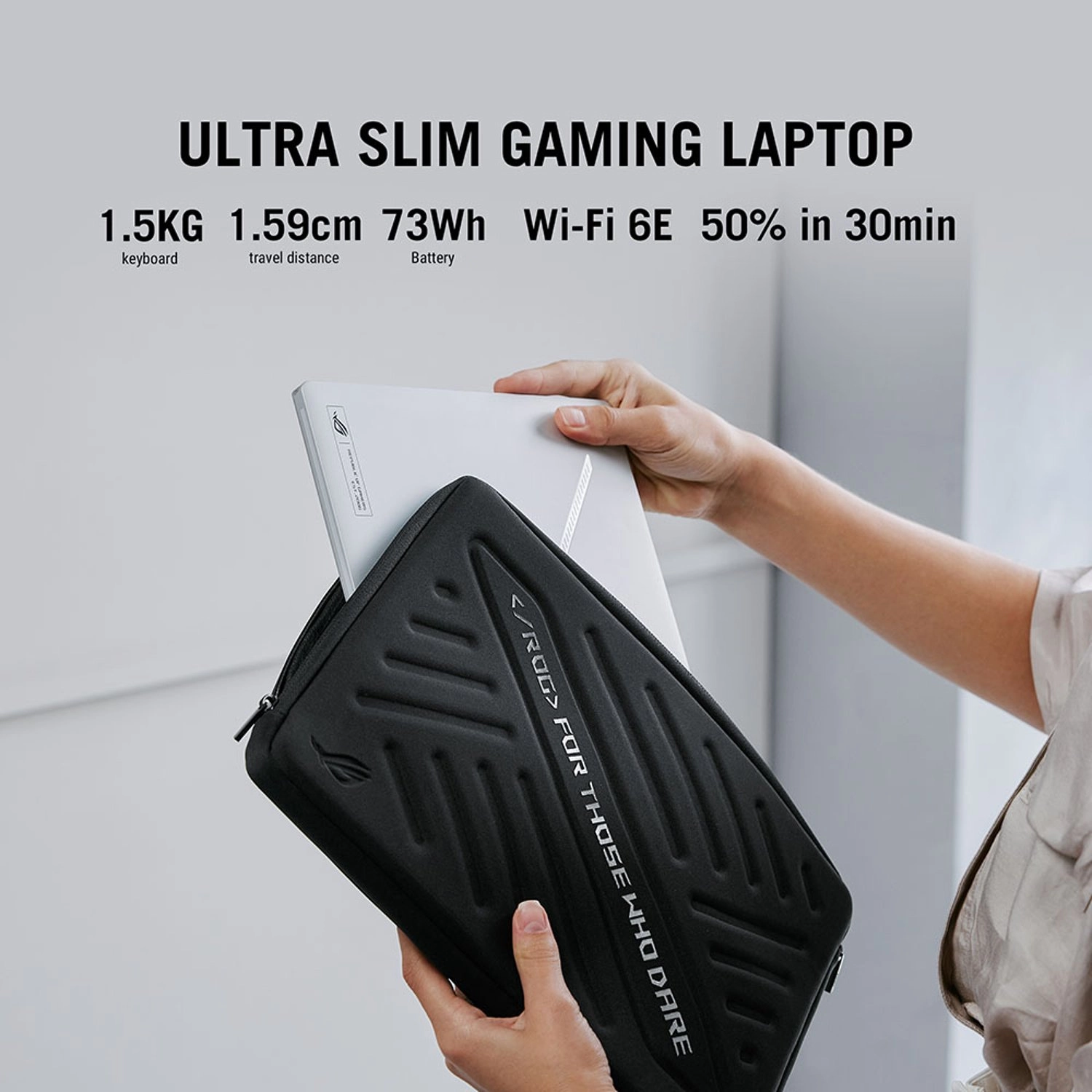 ROG Zephyrus G14 GA403UU-OLED7132W - 14'' Ryzen 7-8845HS 32GB DDR5 1TB SSD