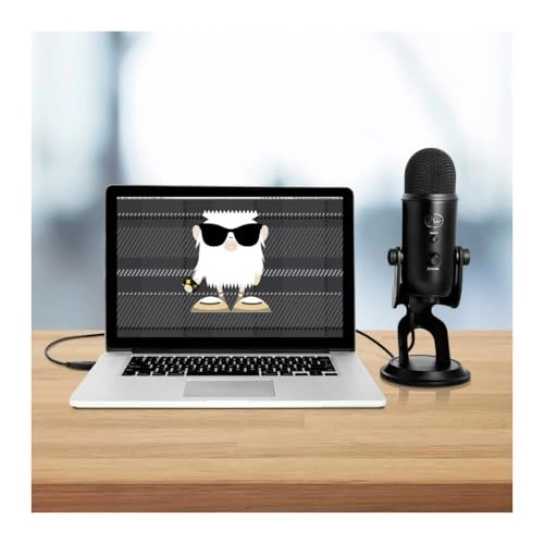Yeti Microphone USB Microphone Pop Filter + 4-Port USB 3.0 Hub