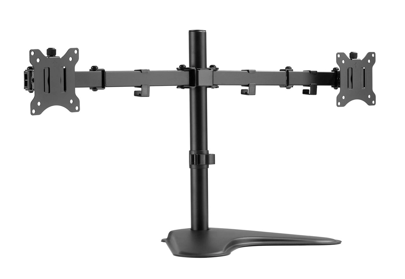 Dual LED LCD Monitor Free-Standing Desk Stand - 2 Screens 32 inches 100x100mm