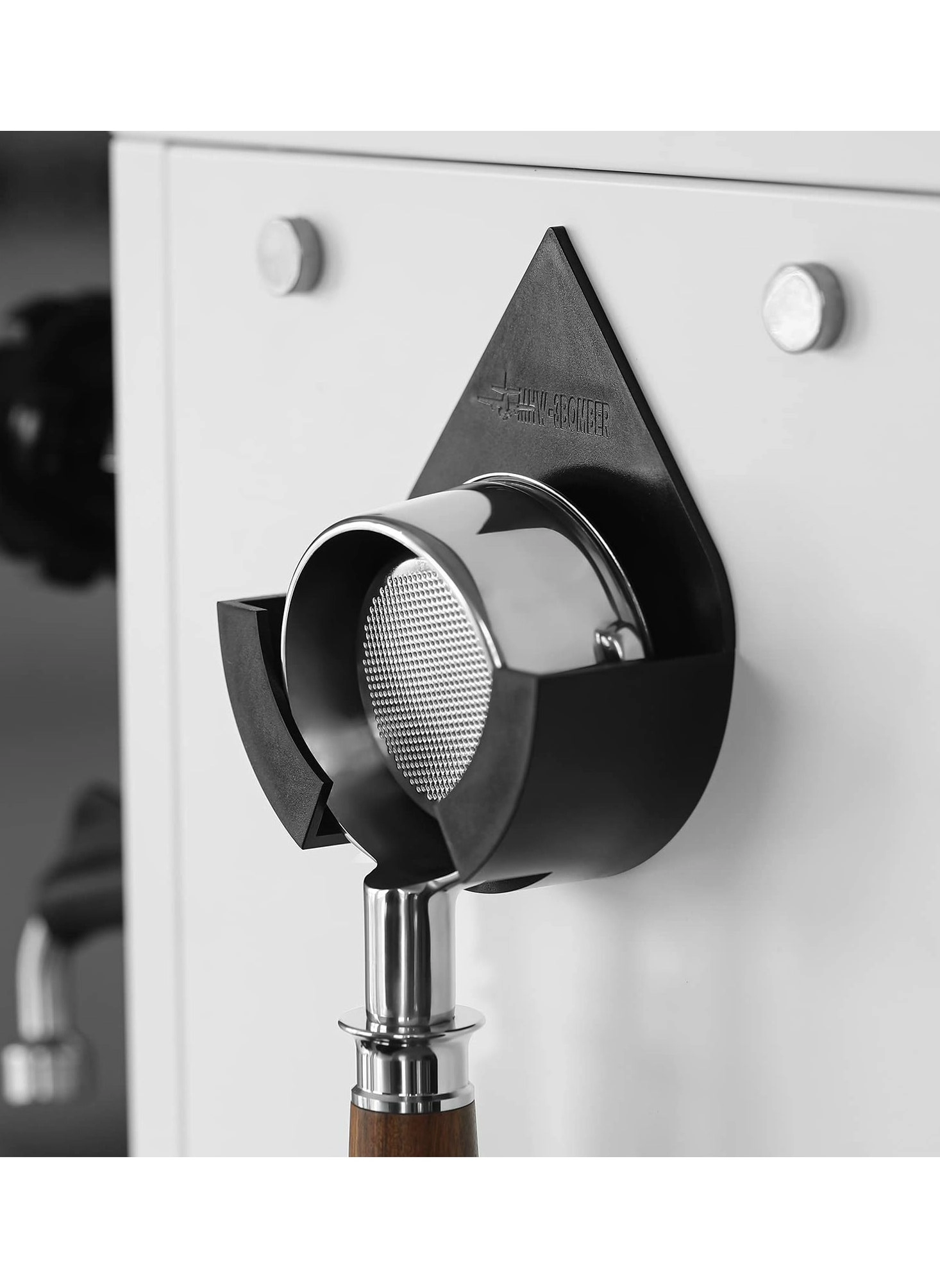 Excefore Coffee Portafilter Wall Rack Holder