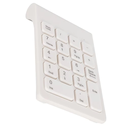 USB Numeric Keypad - Wireless 1 AAA White