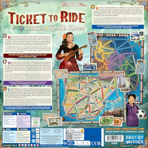 Ticket to Ride: Vol 08 - Iberia & South Korea