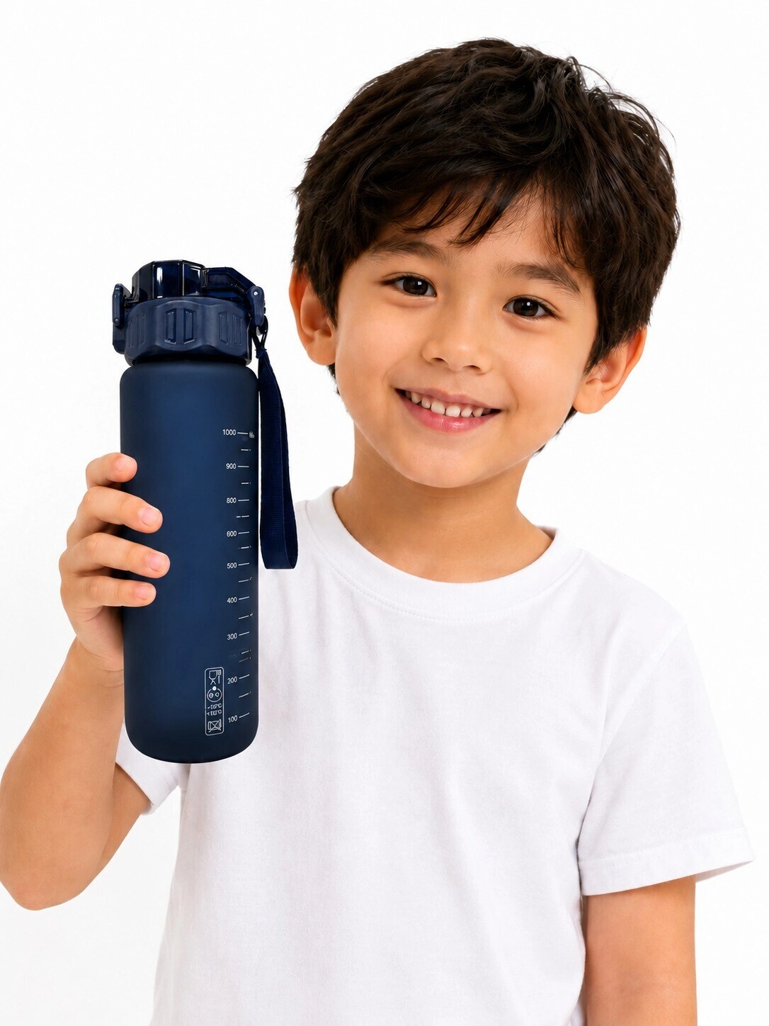 Sports Water Bottle - Flip-top Lid 1000 ml