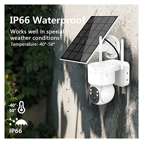 Outdoor Solar Security Camera 4MP