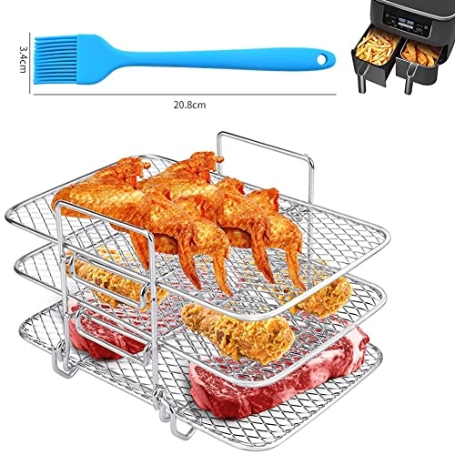 Air Fryer Rack - Stainless steel 1 x air fryer rack