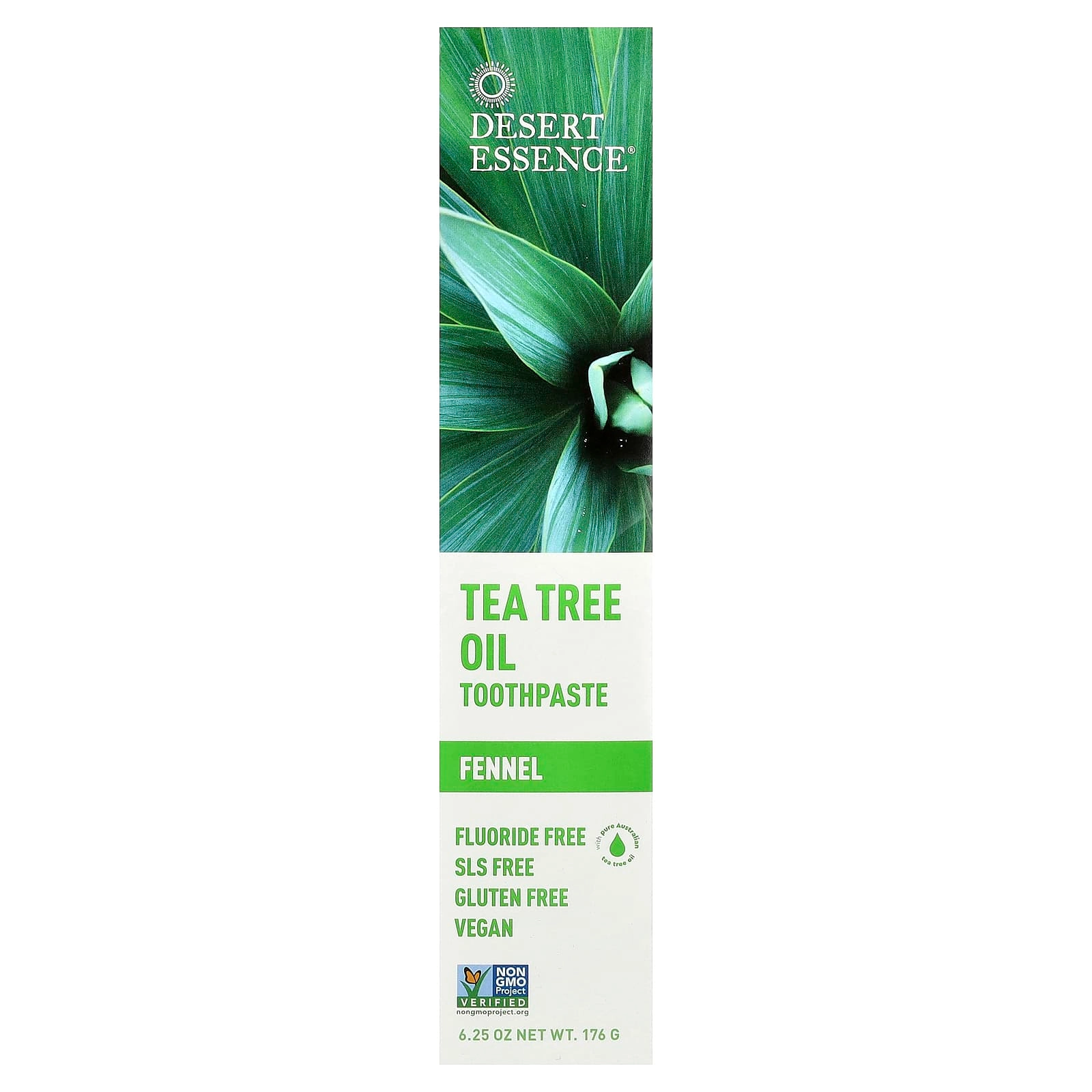 Tea Tree Oil Fennel Toothpaste 176 g