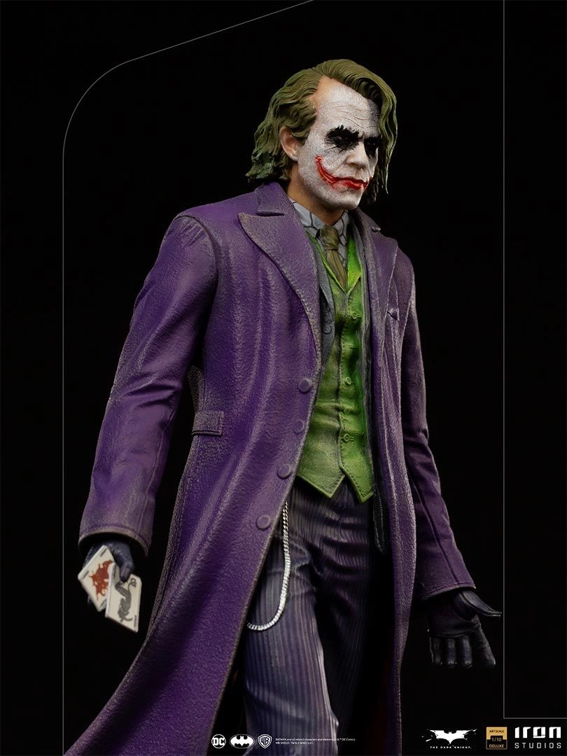 The Joker - The Dark Knight - Deluxe Art Scale 1:10 Hand Painted