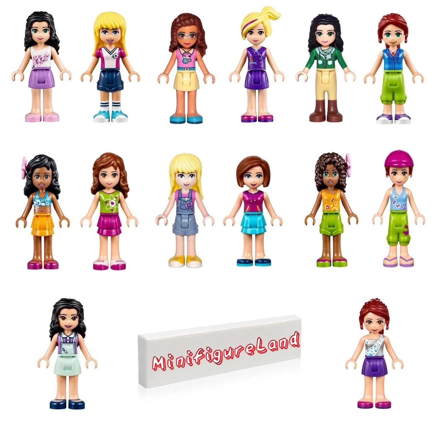 LEGO Friends Minifigures (frnd-6pack) 6 pcs