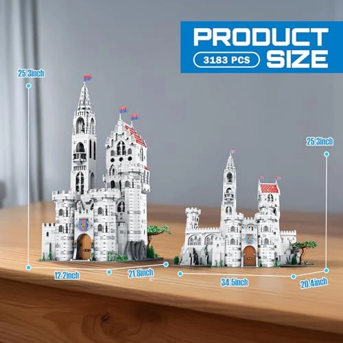 King’s Castle (55016) - Medieval Foldable Three-Tier