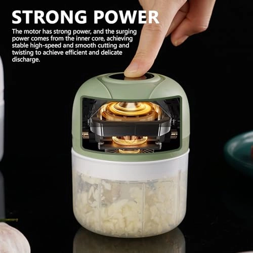 Electric Garlic Chopper - 250ml 30 watts