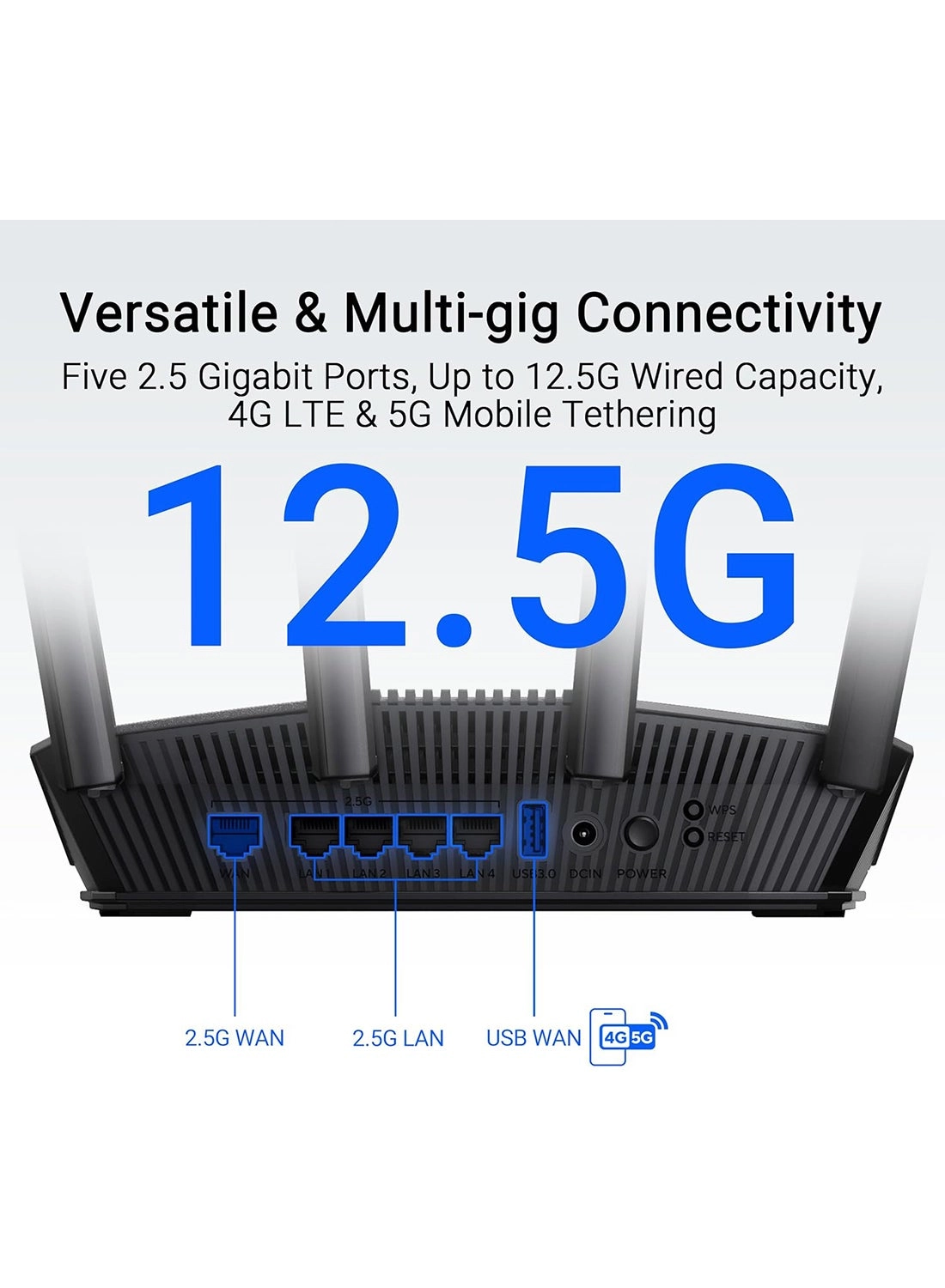 RT-BE82U - 6500 Mbps WiFi 7