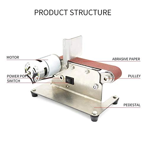 Mini Sander - 7-Speed 100W Stainless Steel