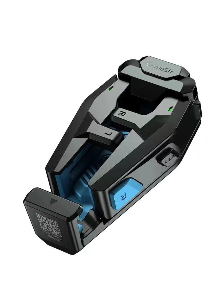 F4 Falcon Mobile Protector - BLACK + Wireless Gaming Controller - iPhone Android + Talons Finger Sleeves