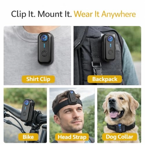 Mini Body Camera - 1080p 64GB
