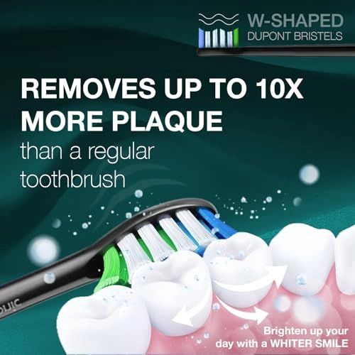 IntelliBrush - 50,000 VPM 8 Brush Heads Pressure Sensor